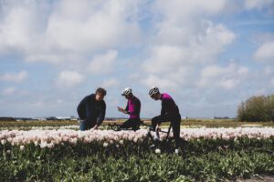 FIetsen in het Waddengebied, fiets, Nederland, wadden