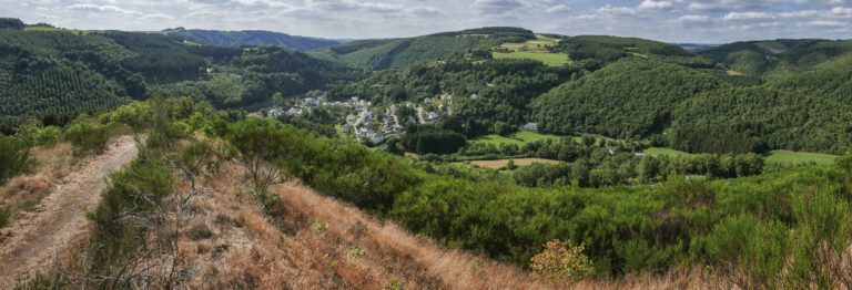 Overzichtsfoto Ardennen Luxemburg