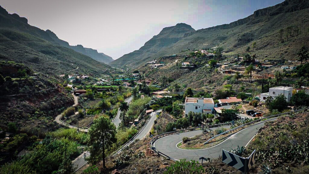 Gran Canaria, Mirador, Radfahren
