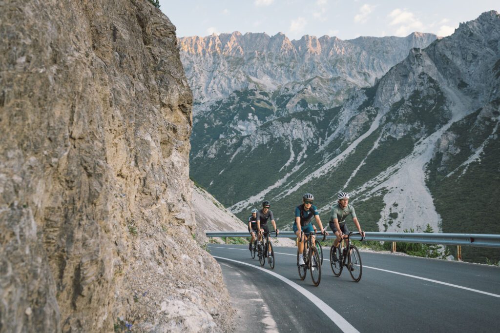 Alpenhoogtes als je gaat fietsen in Tirol en Imst