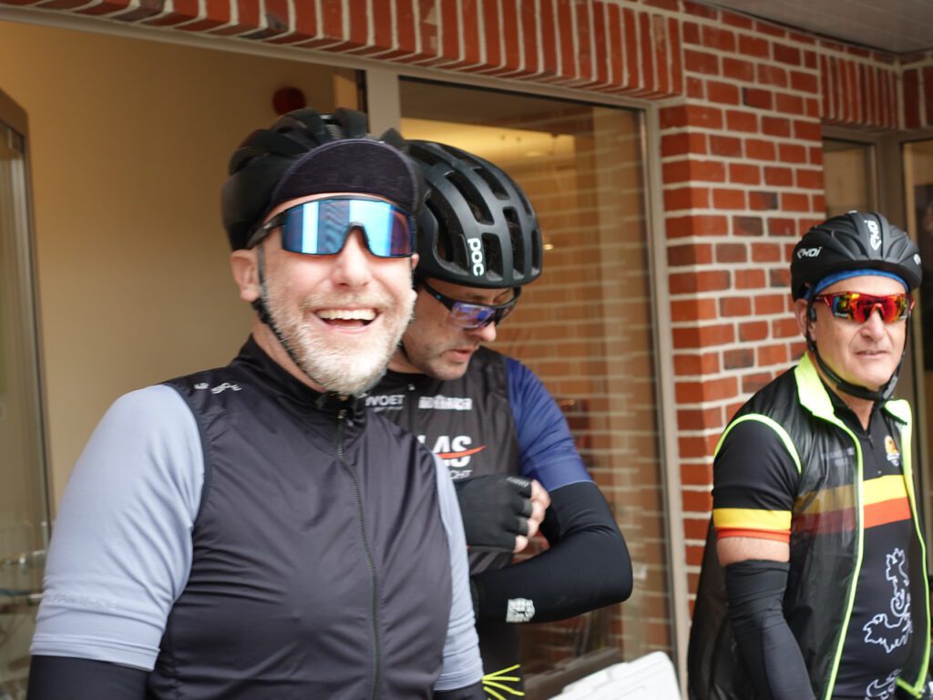 lachende gezichten, fietsen, Vlaanderen, cycling, Flanders