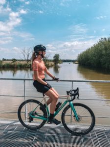 Nynke, cycling, Brabant, Biesbosch, South Holland, gravel, unpaved, racing, race bike, cycling