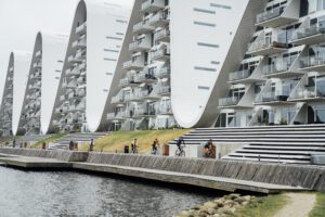 vejle, the wave, cycling, fietsen