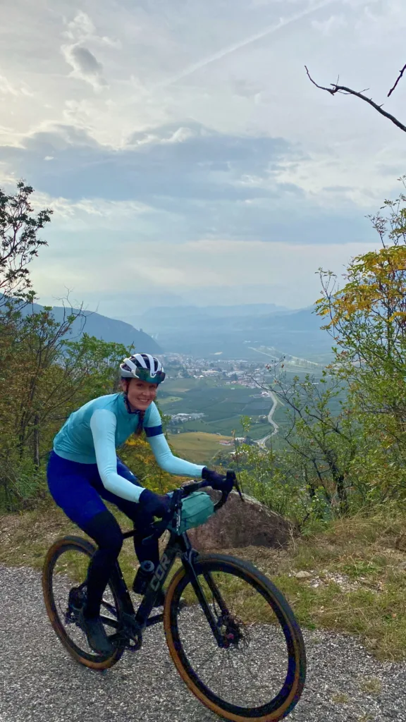 gravel in Bolzano, bolzano gravel, fietsen in Bolzano, femke rotteveel