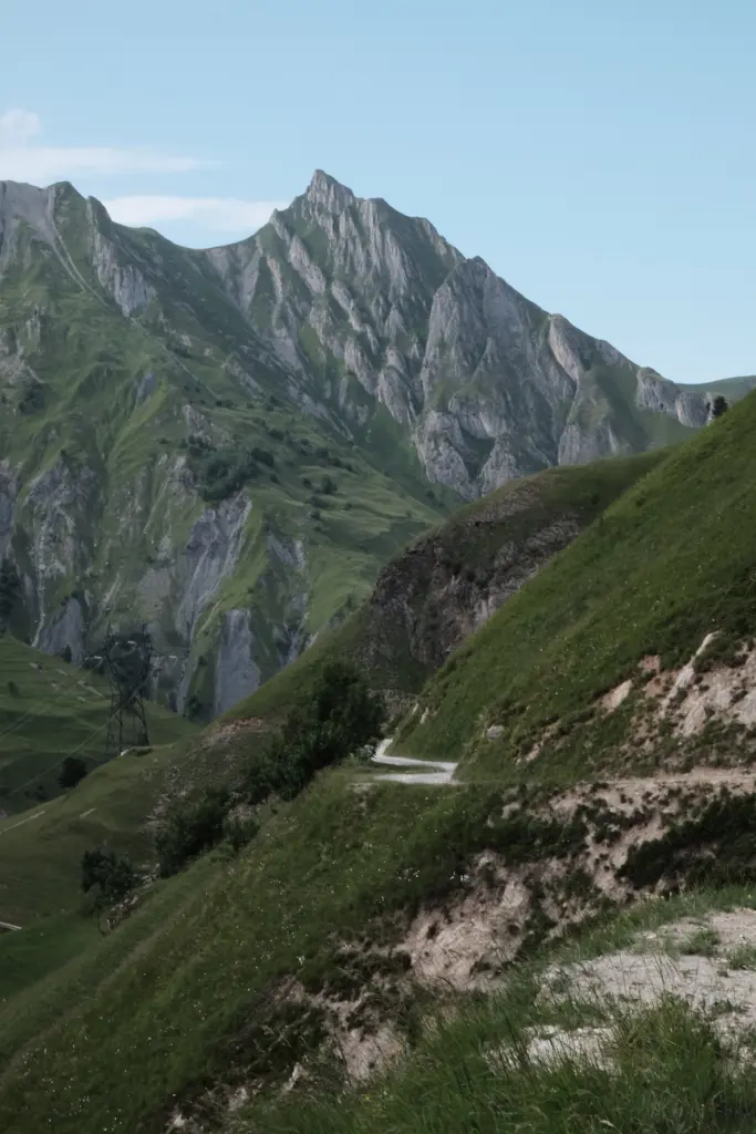 wielrennen in de Franse Alpen