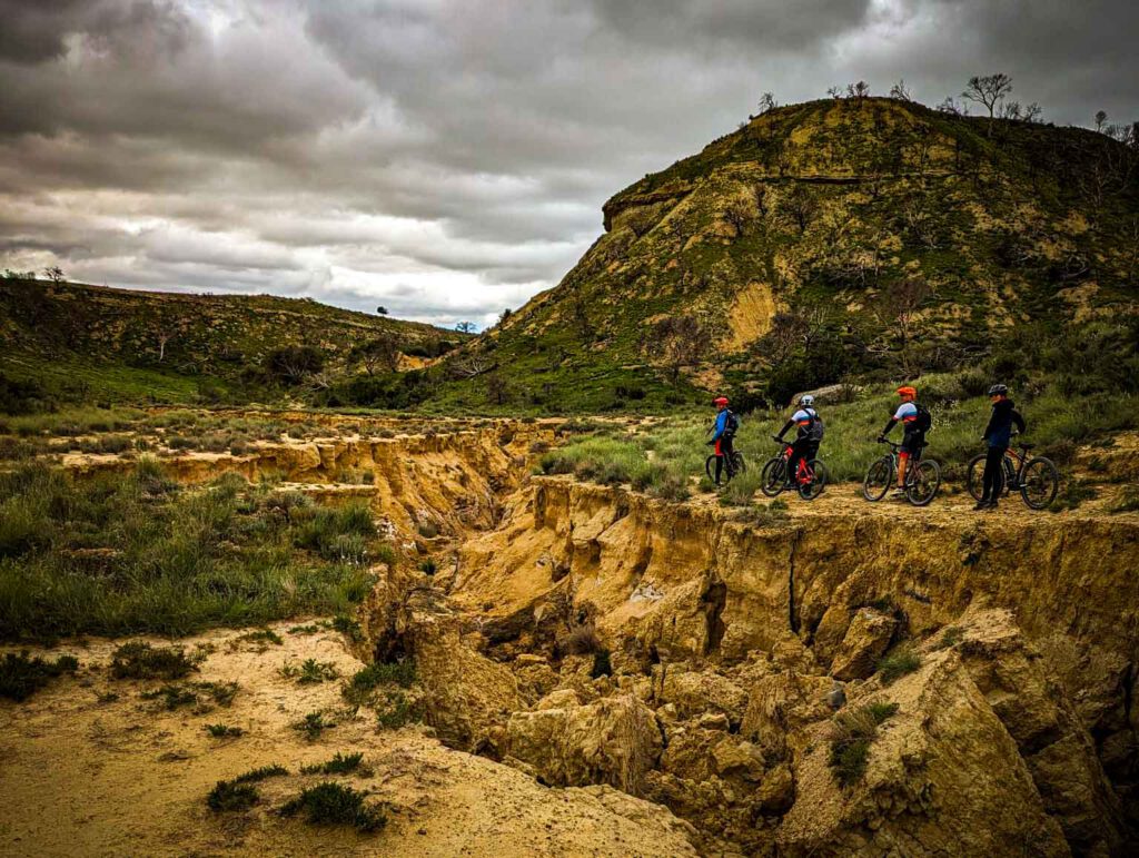 De bardenas, fietsen in navarra, fietsroutes navarra, las bardenas