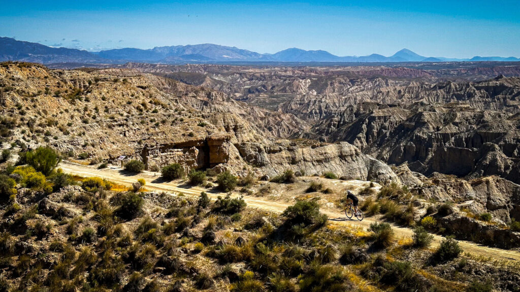 Gravelen in Geoparque de Granada, Gravelen in Andalusië