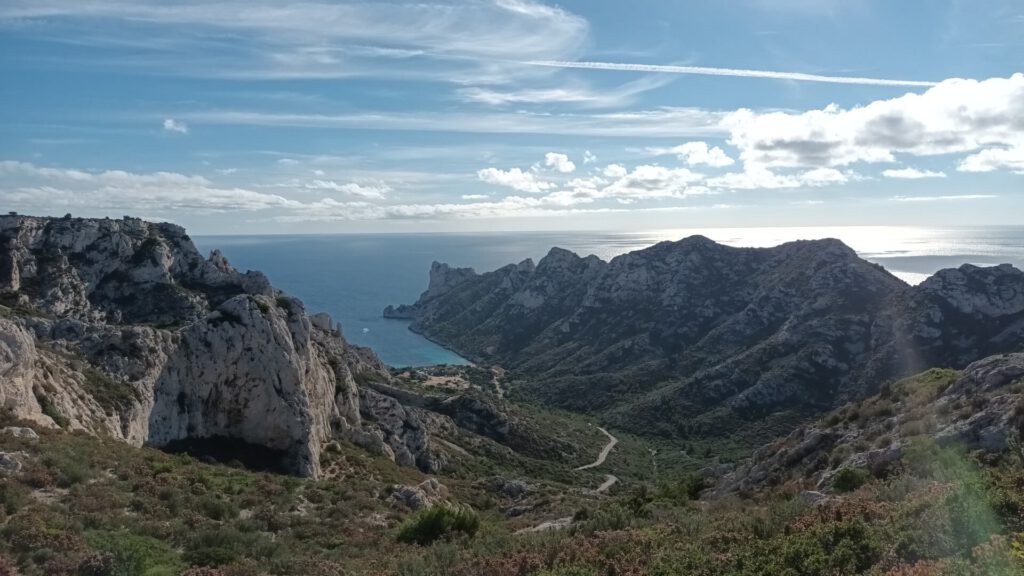 Gravelen in de Calanques