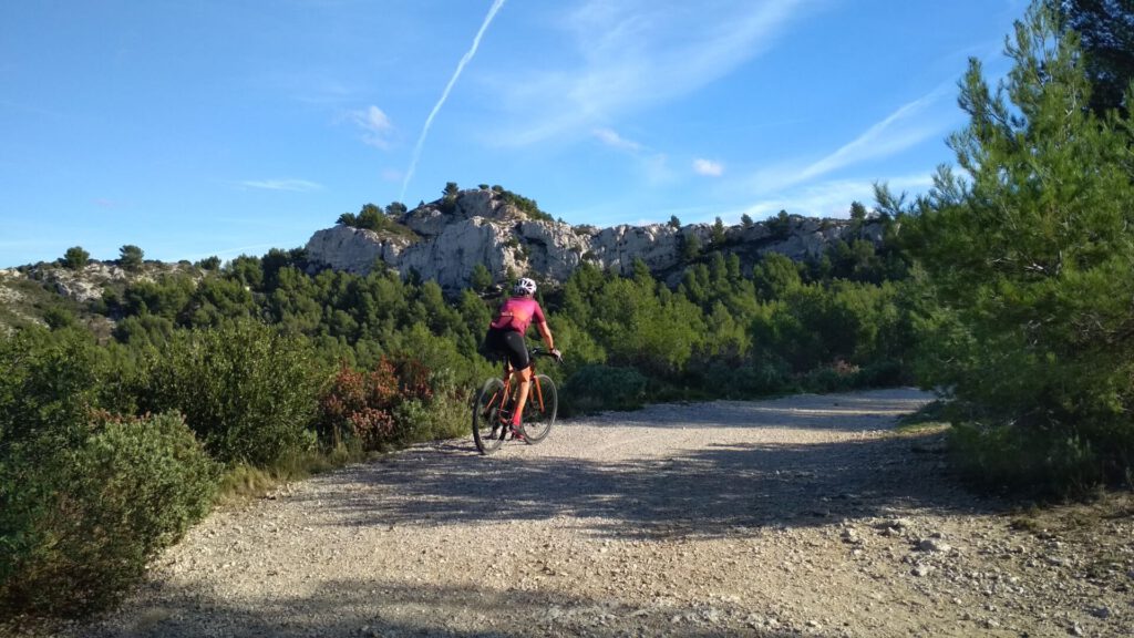 Gravelen in de Calanques, uitzicht