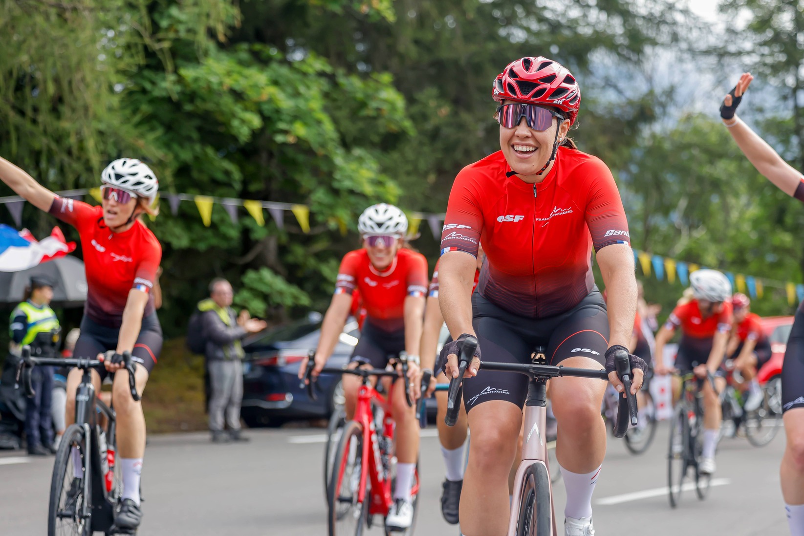 Tour de France Femmes, Paulien de Haes, ESF, France Montagnes