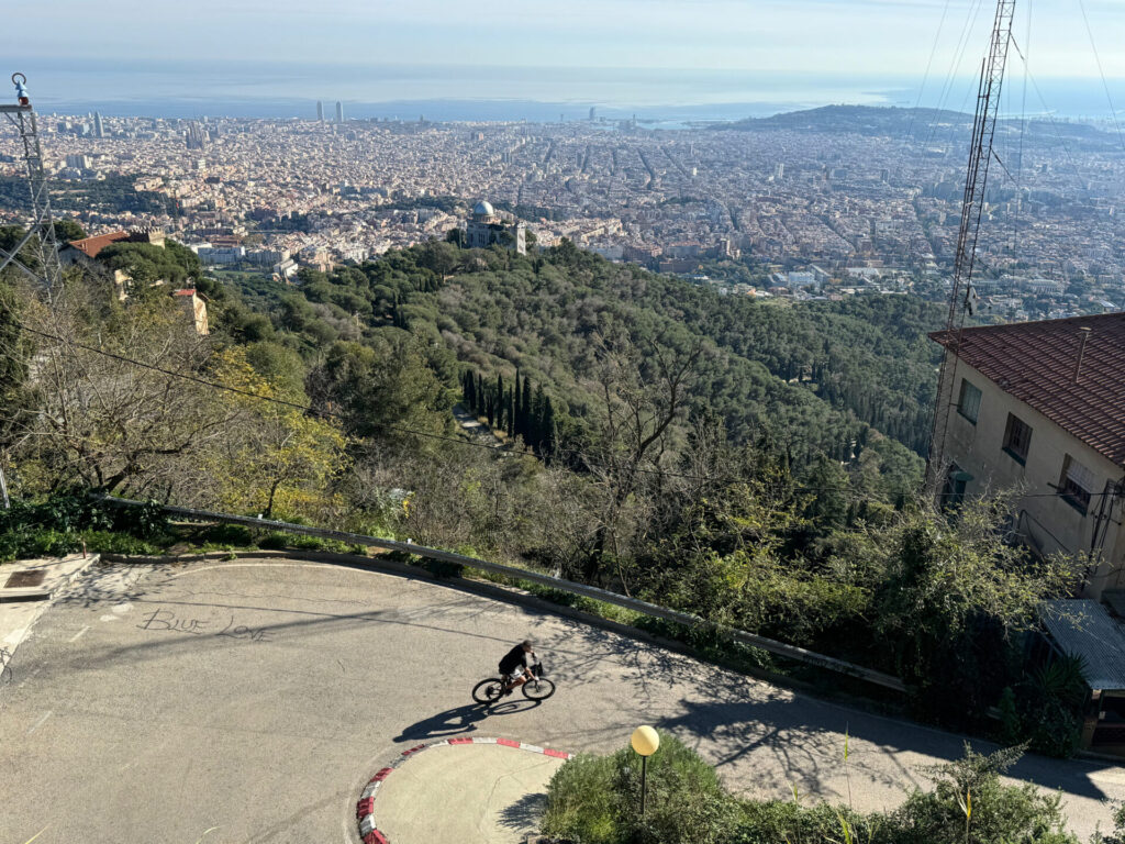 fietsen in Barcelona