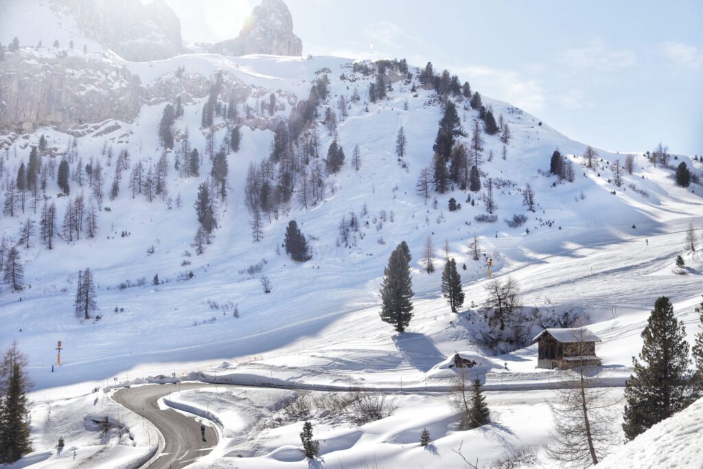 Sella Ronda in winter, Sella Ronda