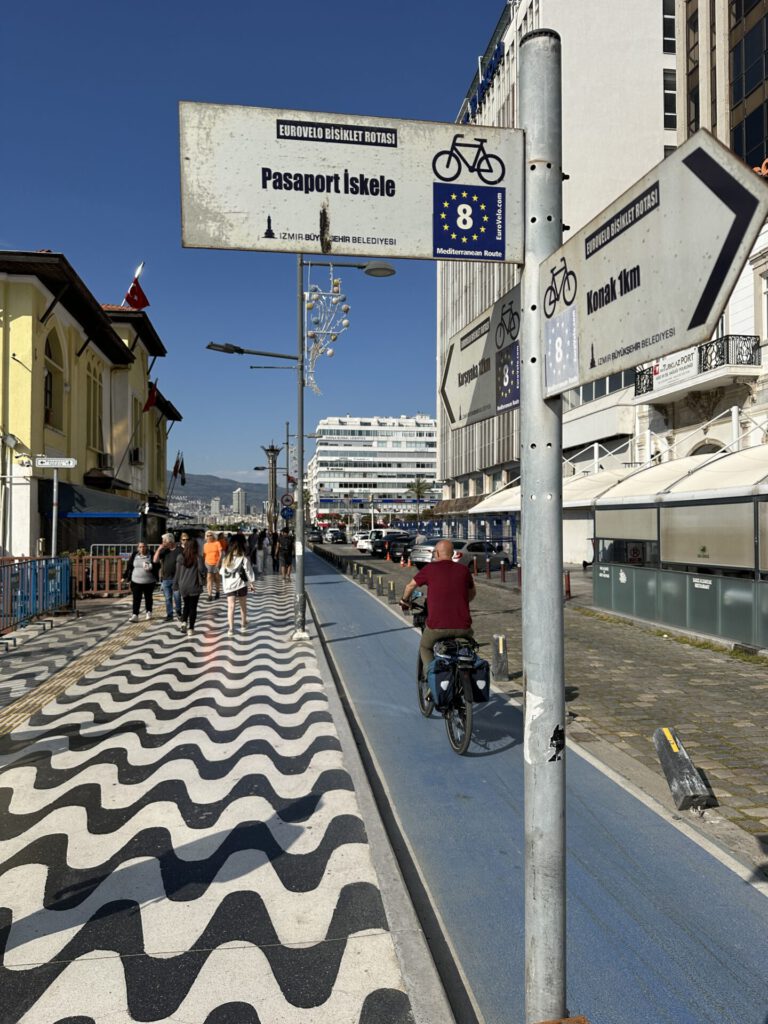 cycling in İzmir