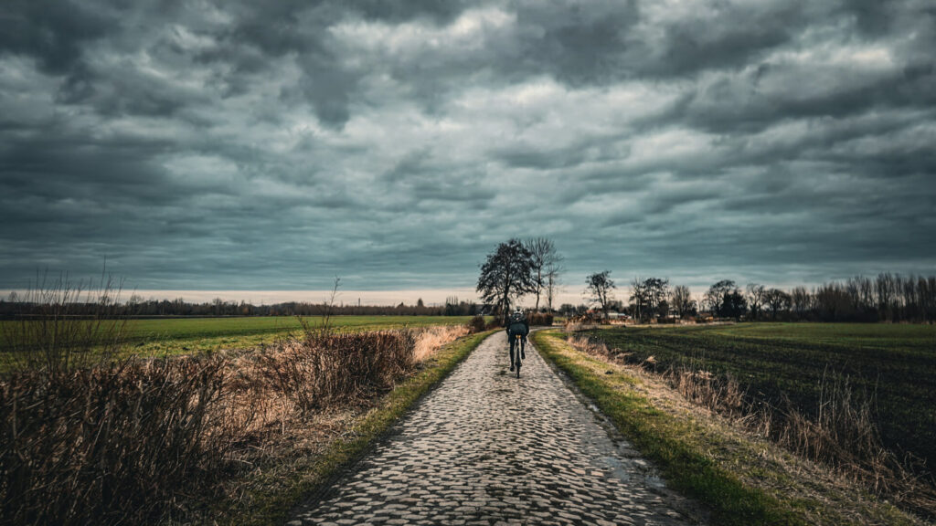 (C) Thomas Bogaard, Roubaix, Kasseienstrook