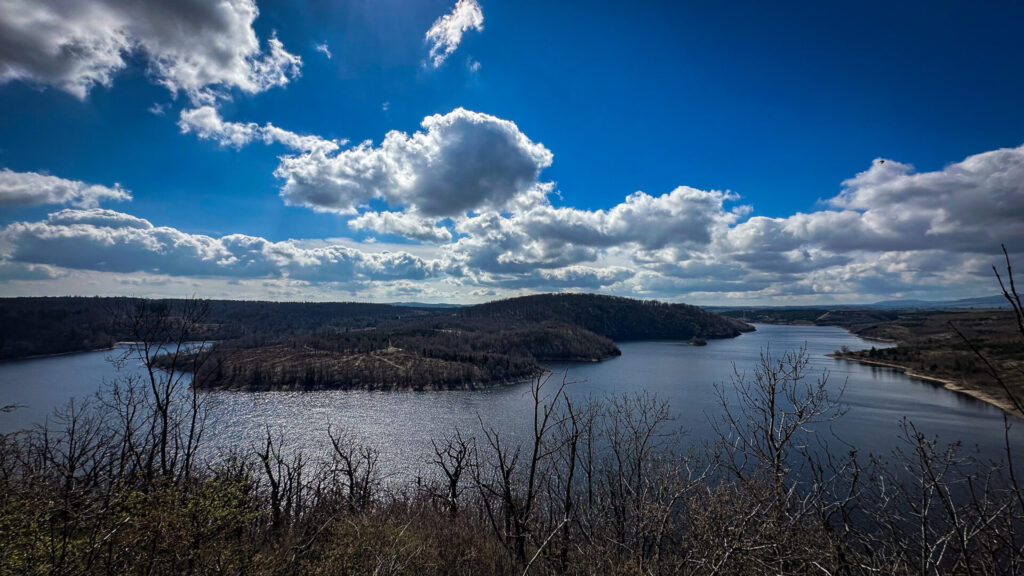 Rappbode meer, Harz, Stuwmeer, Sachsen Anhalt