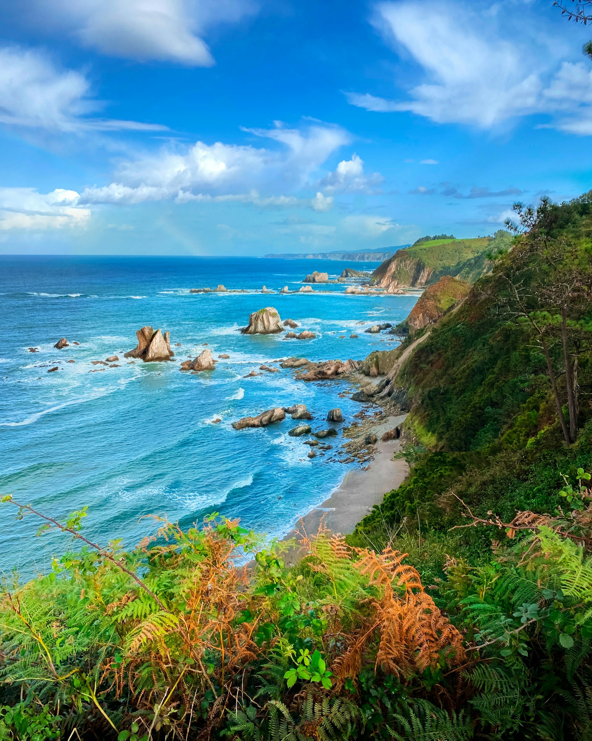 De kust van Asturië