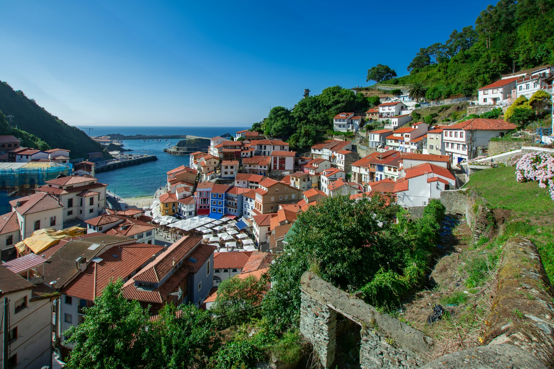De kust van Asturië