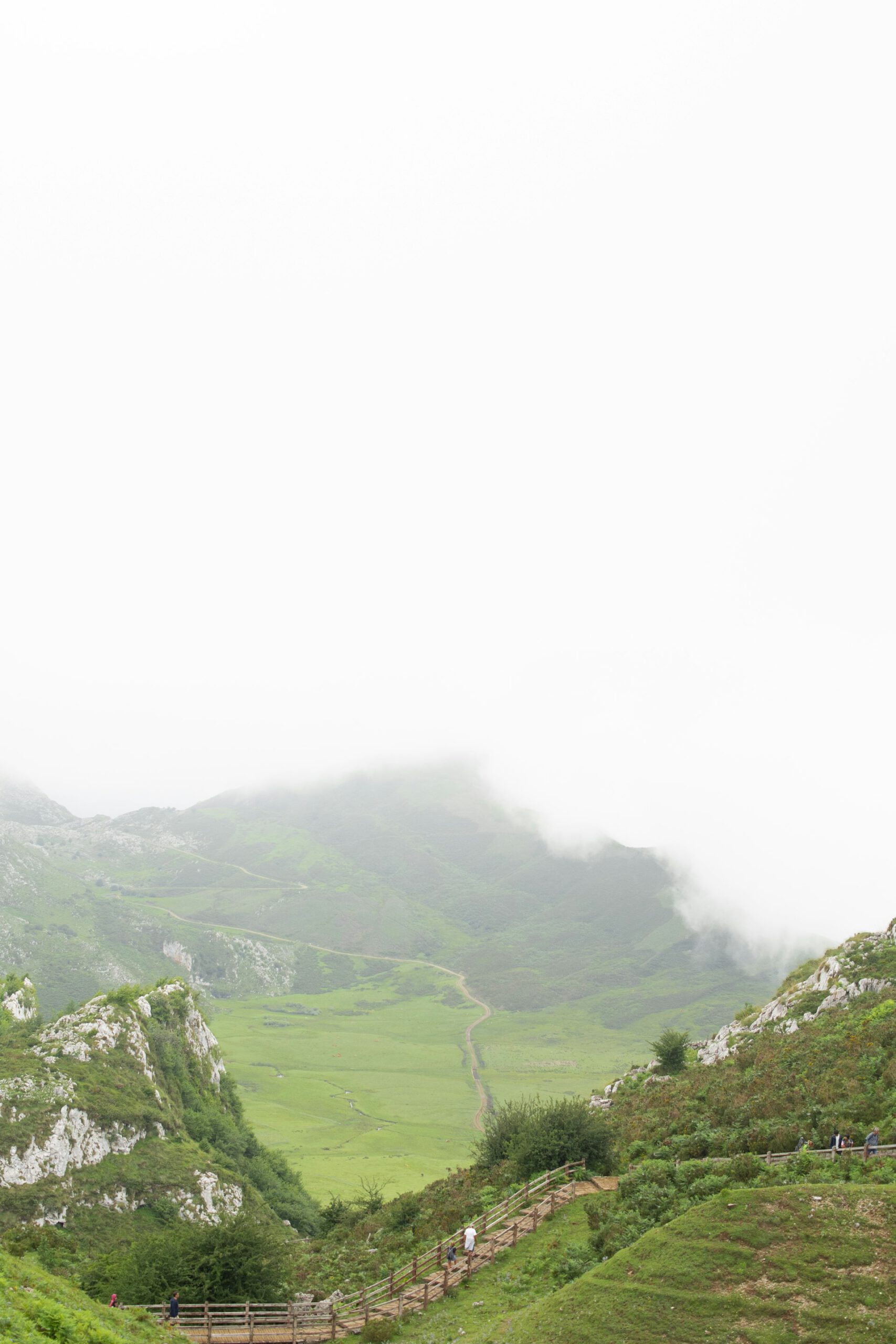Groen binnenland van Asturië