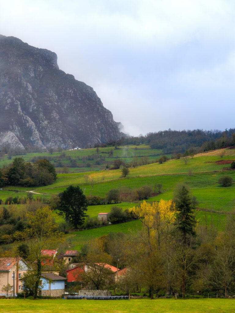Groen binnenland van Asturië