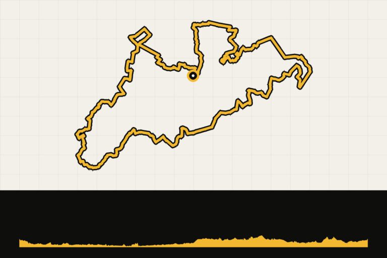 Routekaart en hoogteprofiel van Achterhoek gravel: Aalten, 80 km