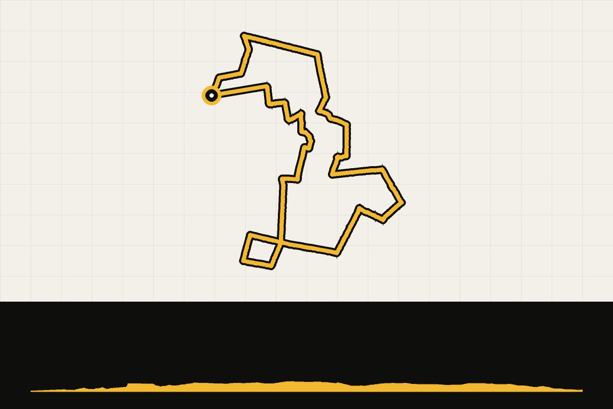 Routekaart en hoogteprofiel van Achterhoek gravel: Vragender