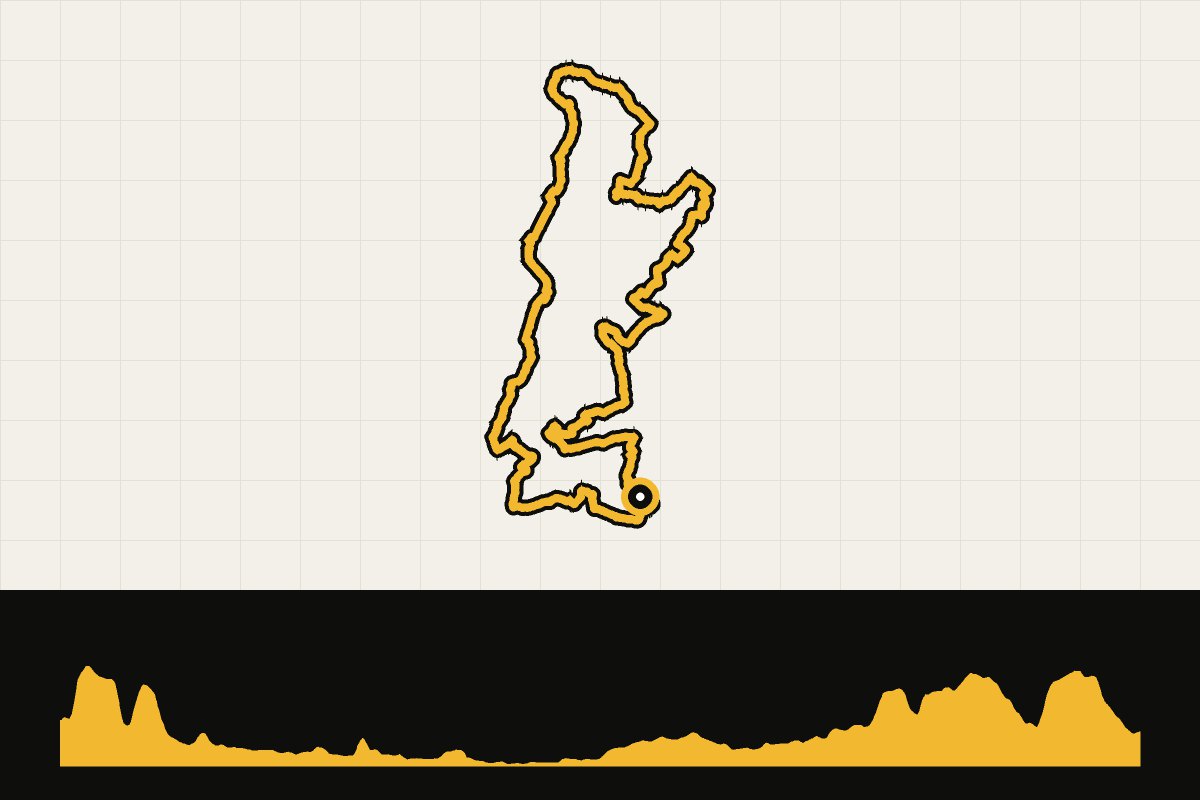 Routenkarte und Höhenprofil von Amstel Gold Race 365: Runde 1, die ruhige Anfahrt