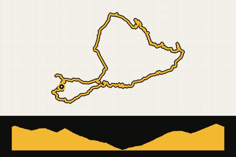 Routekaart en hoogteprofiel van Font-Romeu: ronde via Mont-Louis en het meer van Matemale