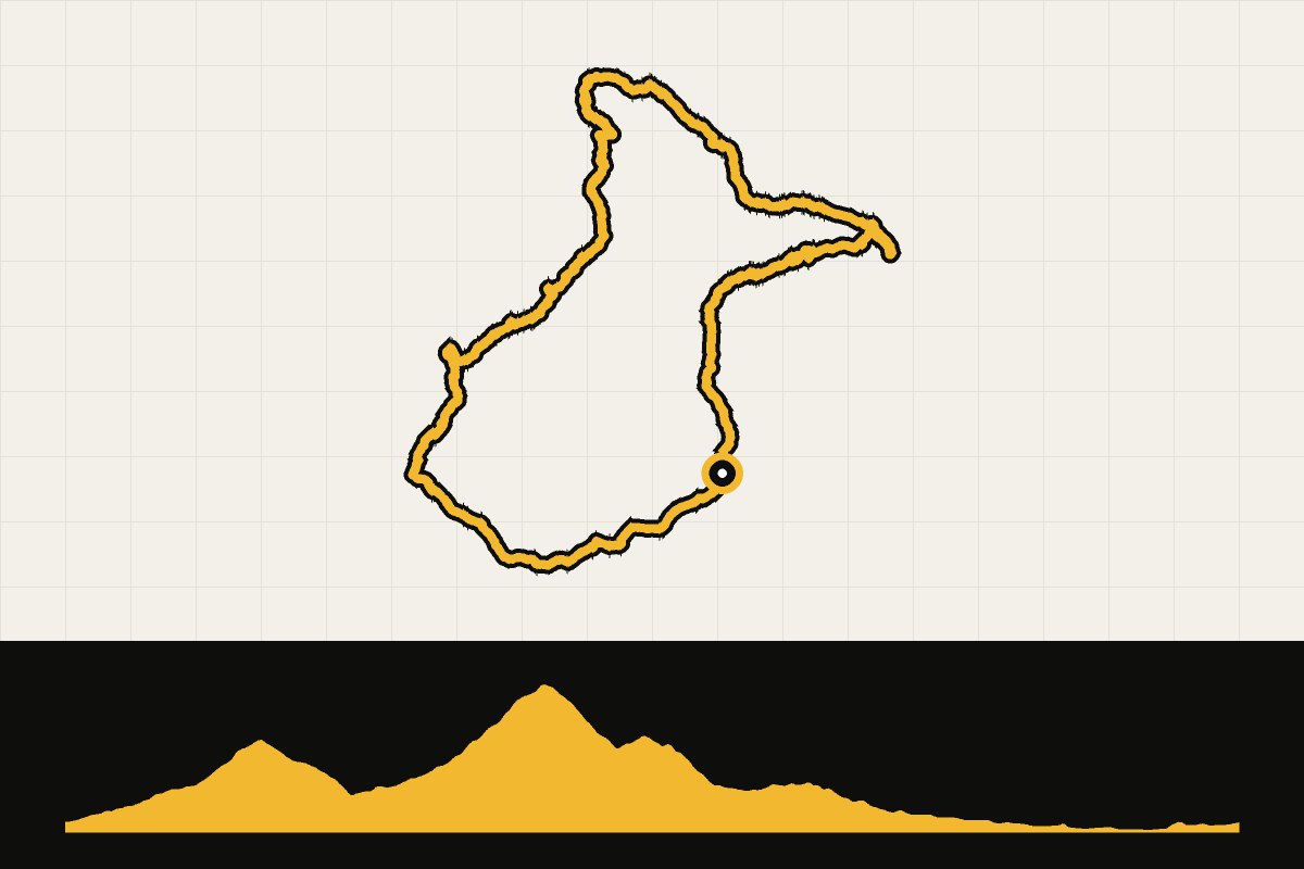 Routekaart en hoogteprofiel van Friuli: Passo del Cason di Lanza