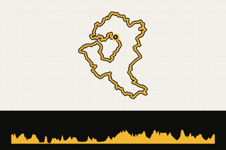 Routekaart en hoogteprofiel van Vlaams-Brabant: Eddy Merckx-route, 150 km