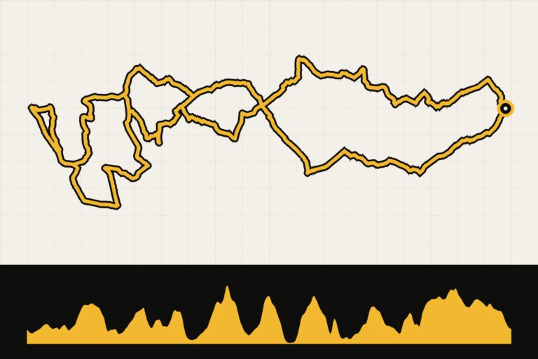 Routekaart en hoogteprofiel van Vlaamse Ardennen: Etion Flandrien Route