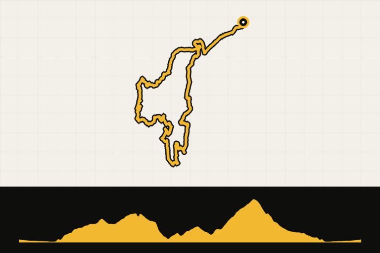 Routekaart en hoogteprofiel van Dolomieten: ronde vanuit Bozen via Eppan an der Weinstraße