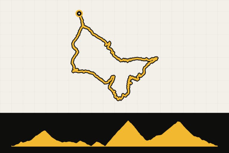 Routekaart en hoogteprofiel van Dolomieten: Rondje vanuit Alta Badia (90 km)