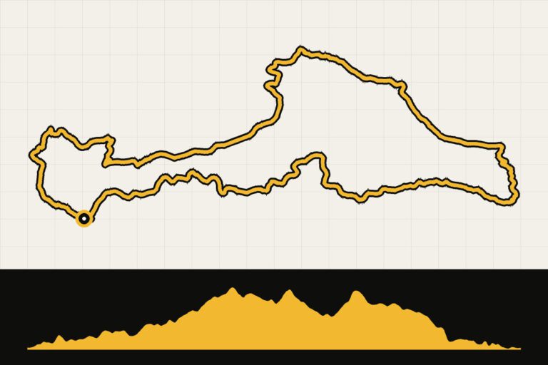 Routekaart en hoogteprofiel van Duitsland: Saksische Schweiz – Route 1