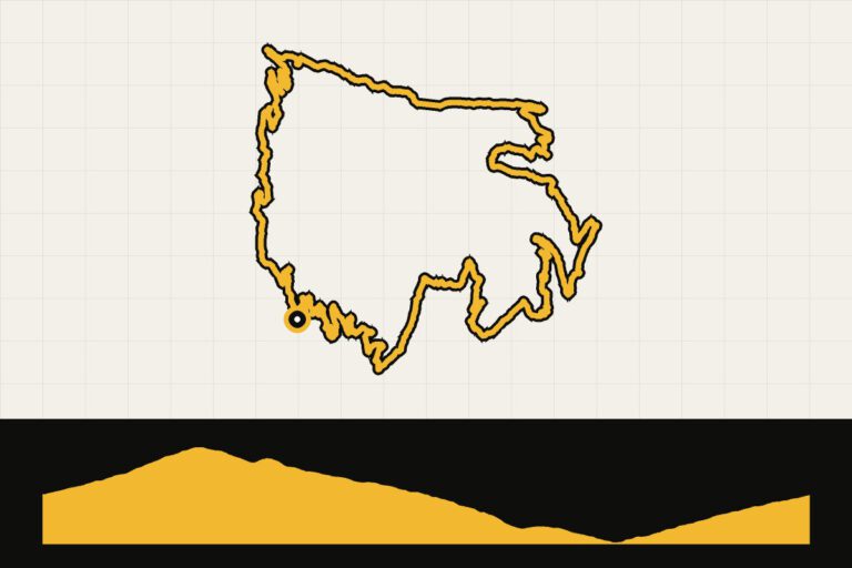 Routekaart en hoogteprofiel van Franse Alpen: Col de la Loze vanuit Les Allues