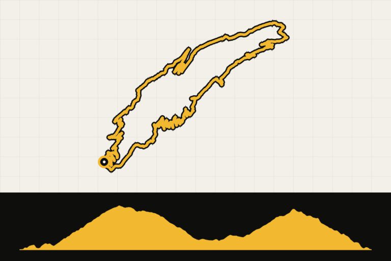 Routekaart en hoogteprofiel van Franse Alpen: Col du Tra vanuit Moûtiers (53 km)