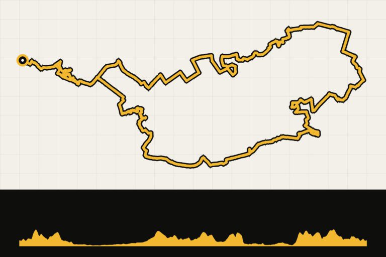 Routekaart en hoogteprofiel van Gravelroute Utrechtse Heuvelrug