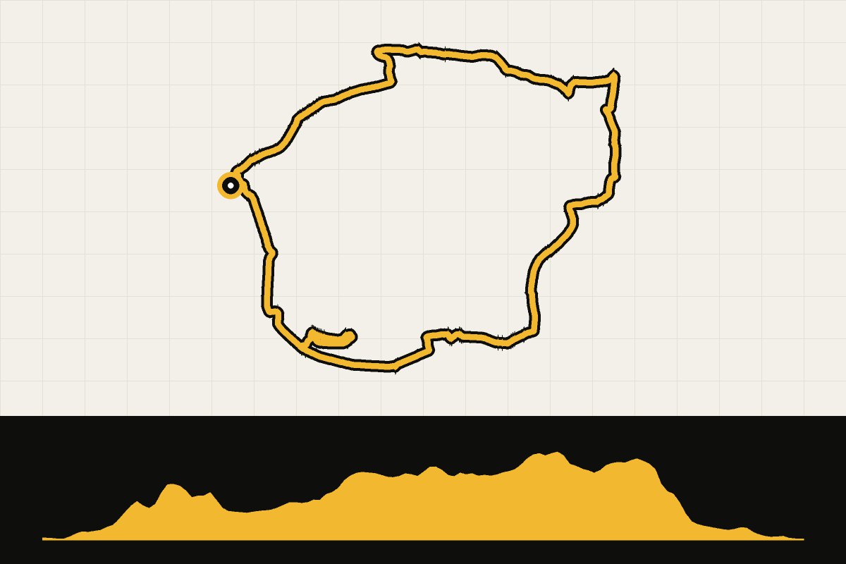Routekaart en hoogteprofiel van Kraichgau-Stromberg: ronde vanuit Knittlingen via Maulbronn