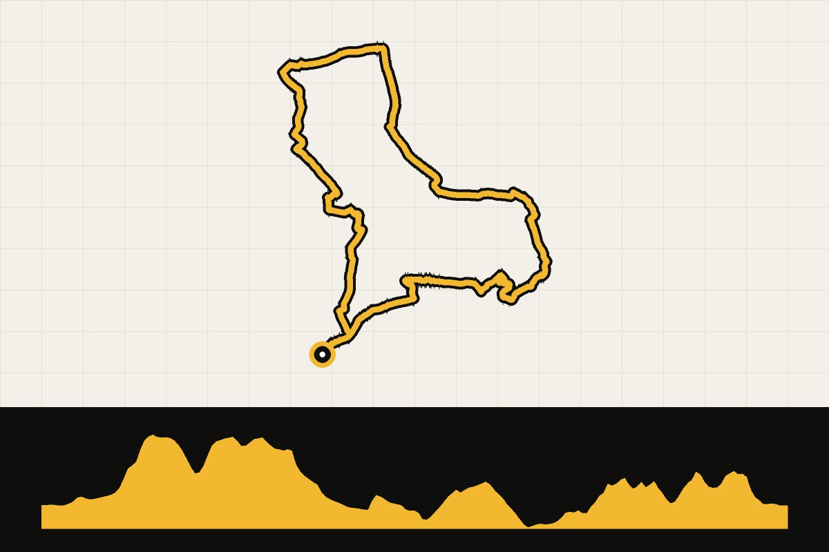 Routekaart en hoogteprofiel van Kraichgau-Stromberg: ronde vanuit Knittlingen via Oberderdingen