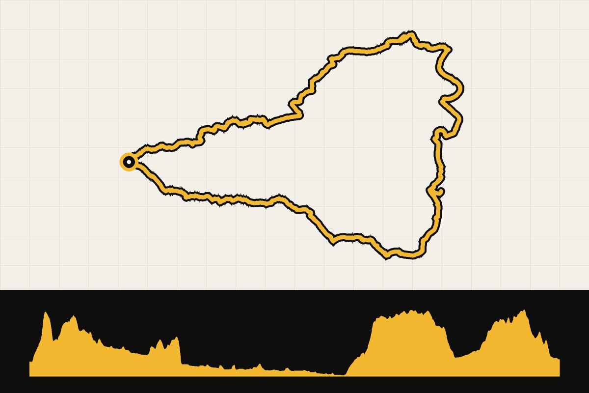 Routekaart en hoogteprofiel van Kraichgau-Stromberg: ronde vanuit Knittlingen via Sersheim