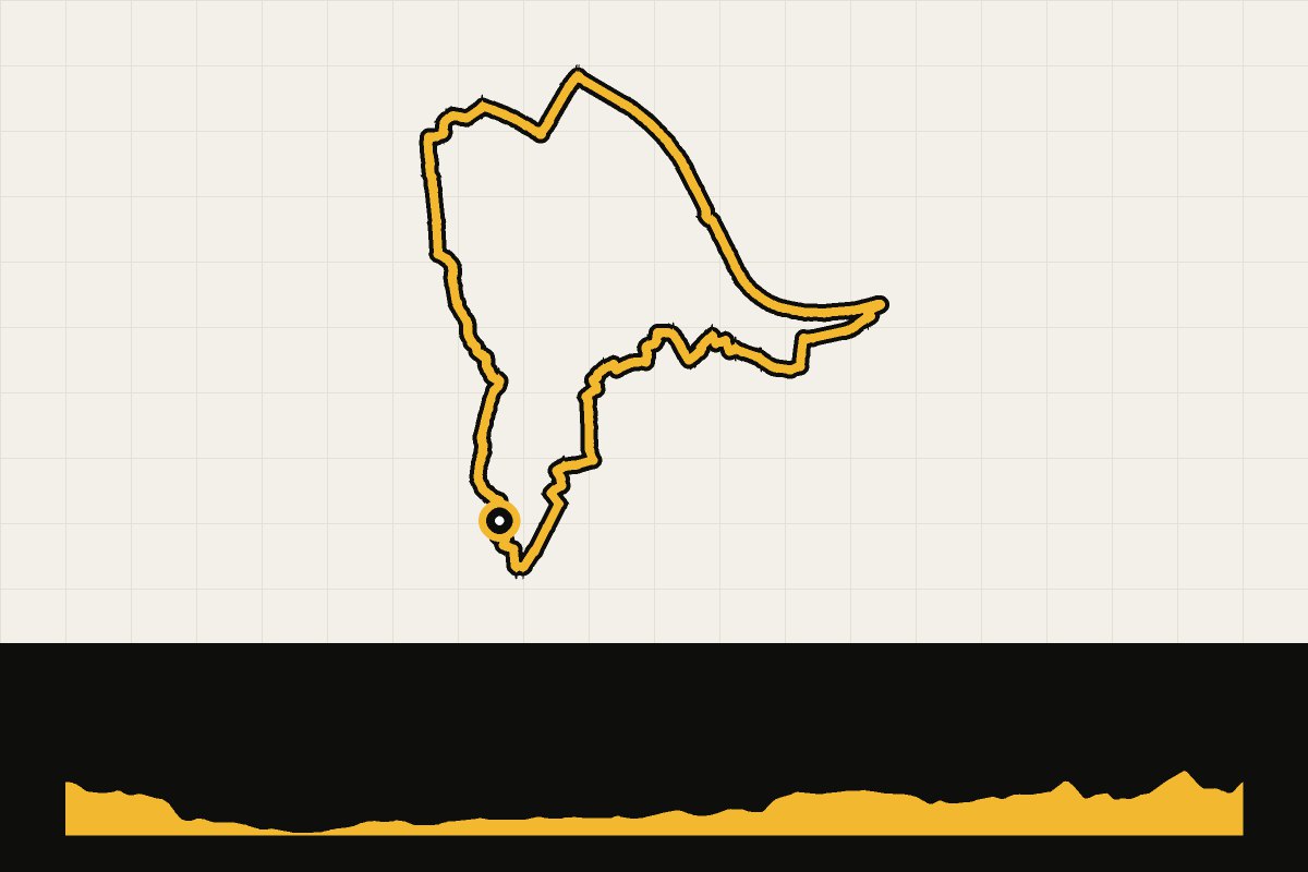Routekaart en hoogteprofiel van Ostbelgien: ronde vanuit Rijkhoven via Bilzen