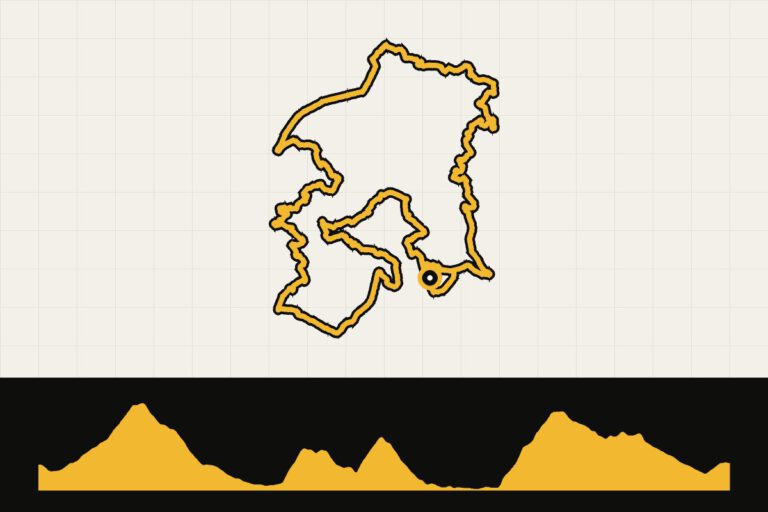 Routekaart en hoogteprofiel van Piemonte: ronde vanuit Pecetto Torinese via Testona