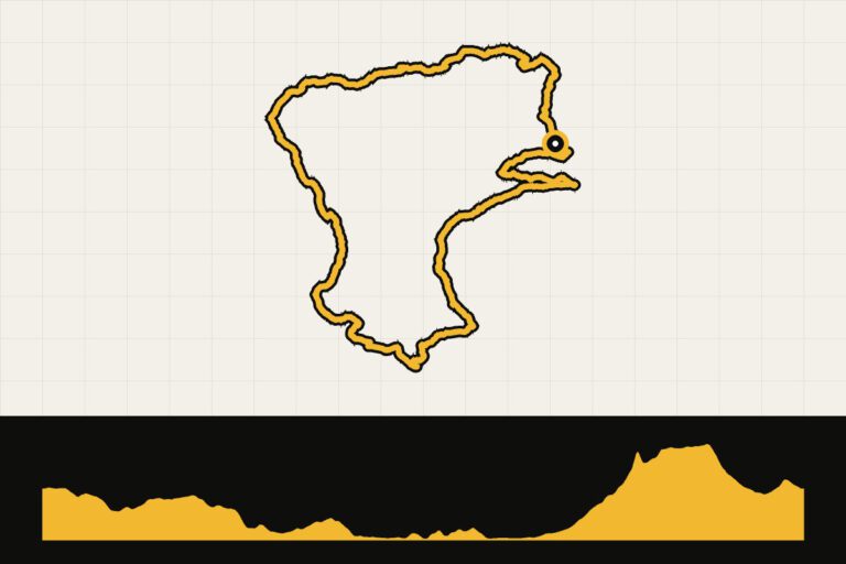 Routekaart en hoogteprofiel van Salzburgerland: Stiermarken Gravel – Sarstein Runde