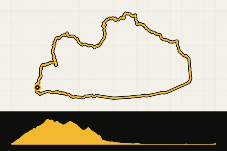 Routekaart en hoogteprofiel van Spanje: Malaga Route 2: Puerto Del Leon, Comares, Torre del Mar, Malaga