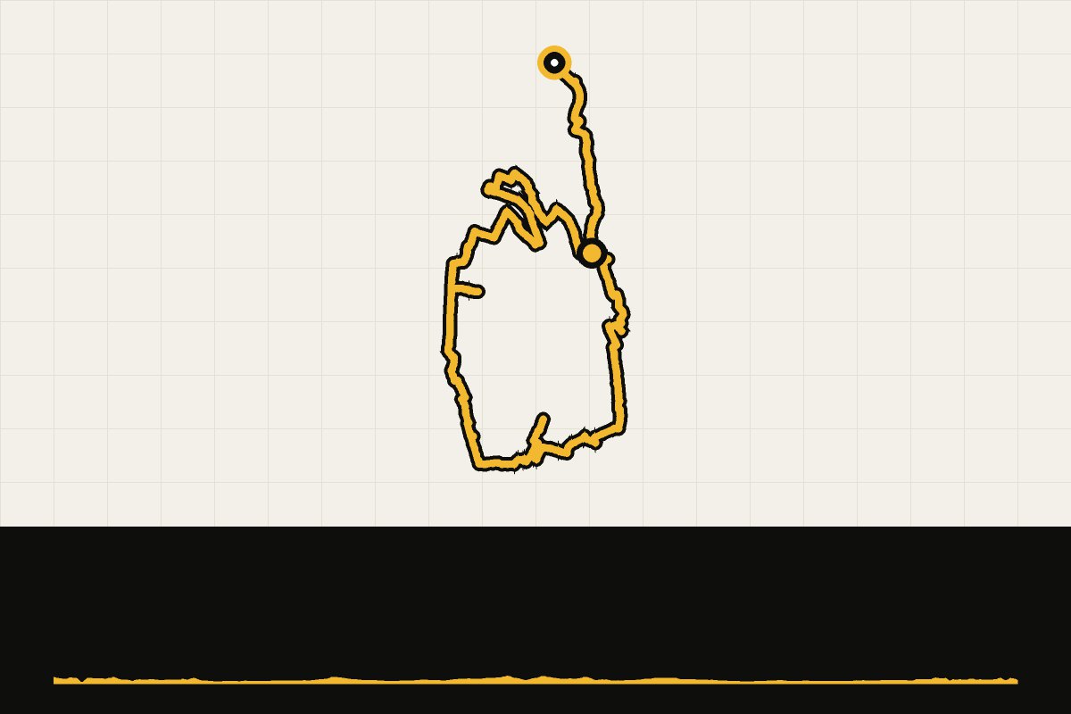 Routekaart en hoogteprofiel van Valencia: van Valencia naar el Saler (63 km)